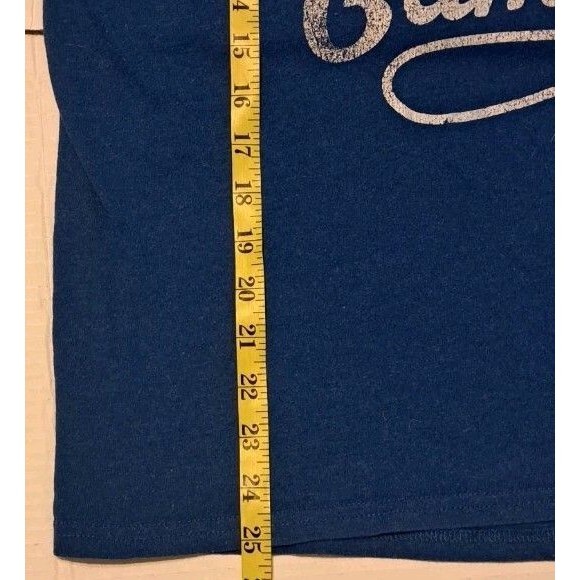 Brisco Men’s Large Blue “Can’t Hear You I’m Gaming” Funny Gamer Distressed Tee - Picture 5 of 6